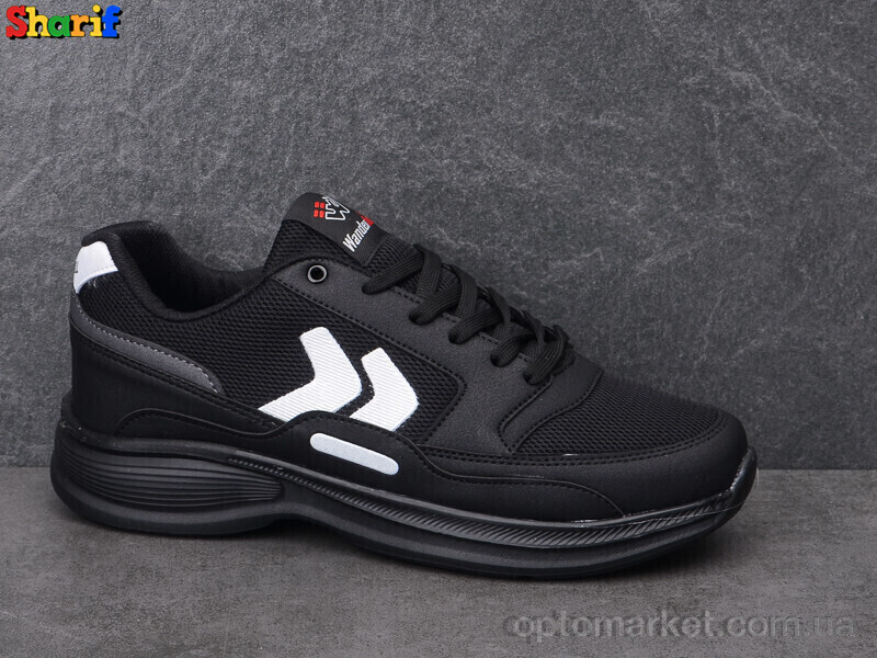 Купить Кросівки чоловічі 4183-3 Wanderfull чорний, фото 2