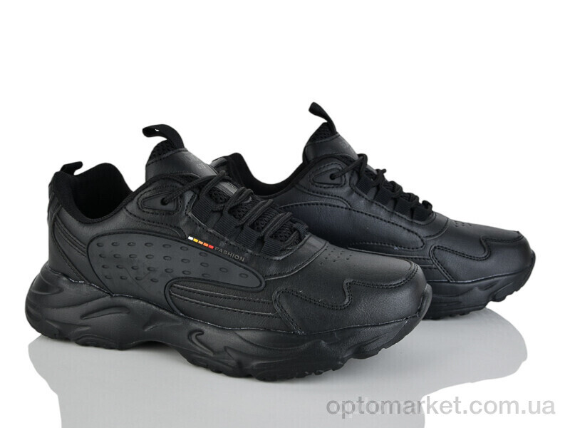 Купить Кросівки жіночі 4186-B9030-1 Bonote чорний, фото 1