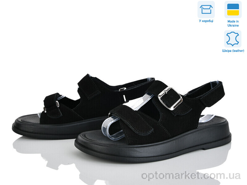 Купить Босоніжки жіночі 419-1 Ailinda чорний, фото 1