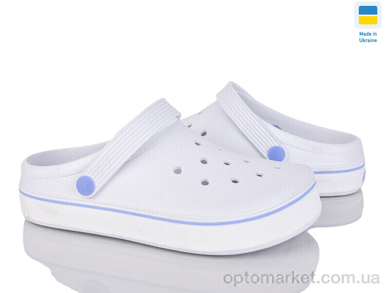 Купить Крокси жіночі 419 білий Dago білий, фото 1