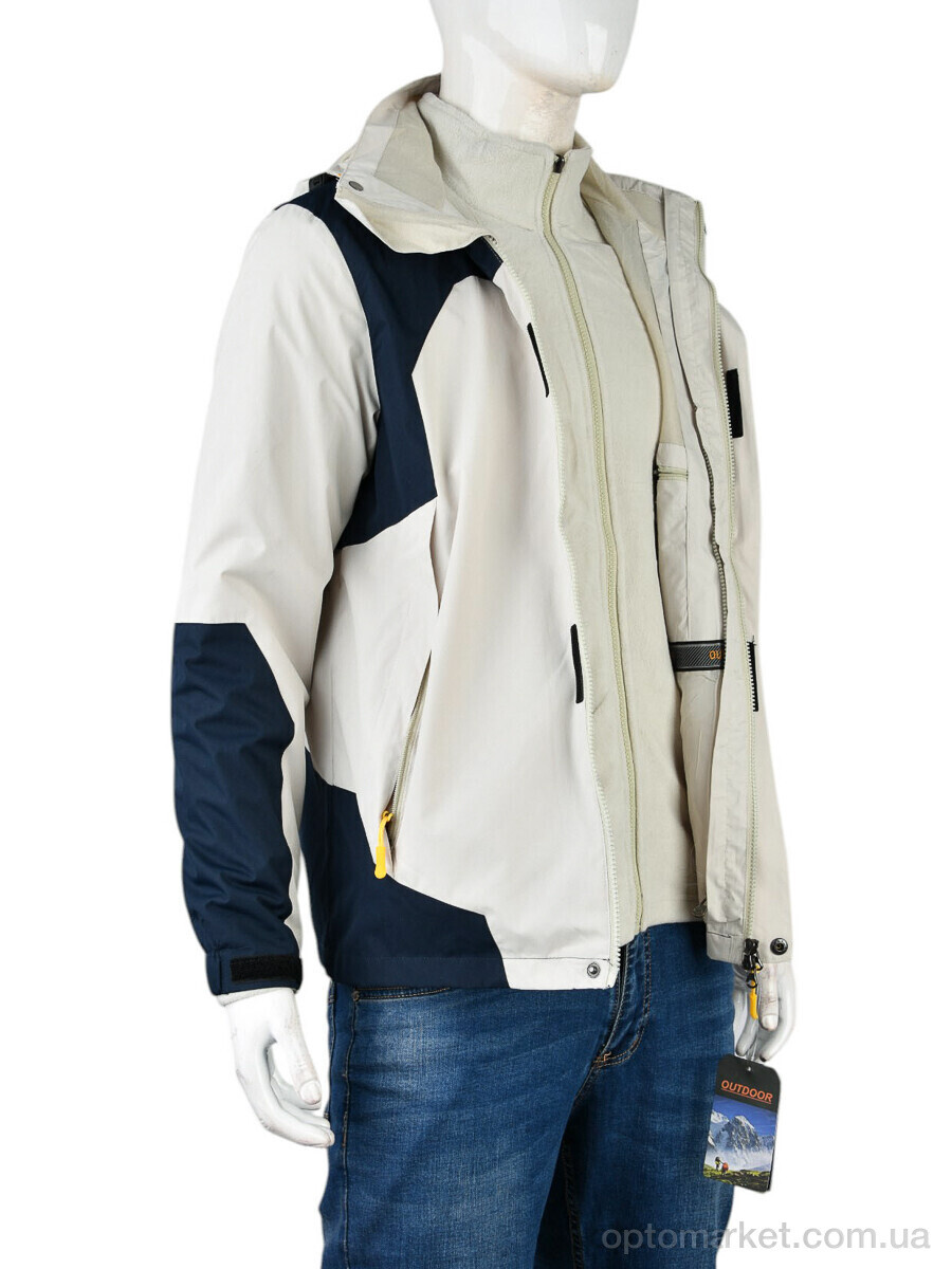 Купить Куртка чоловічі 4194-M552-3 beige OUTDOOR бежевий, фото 1