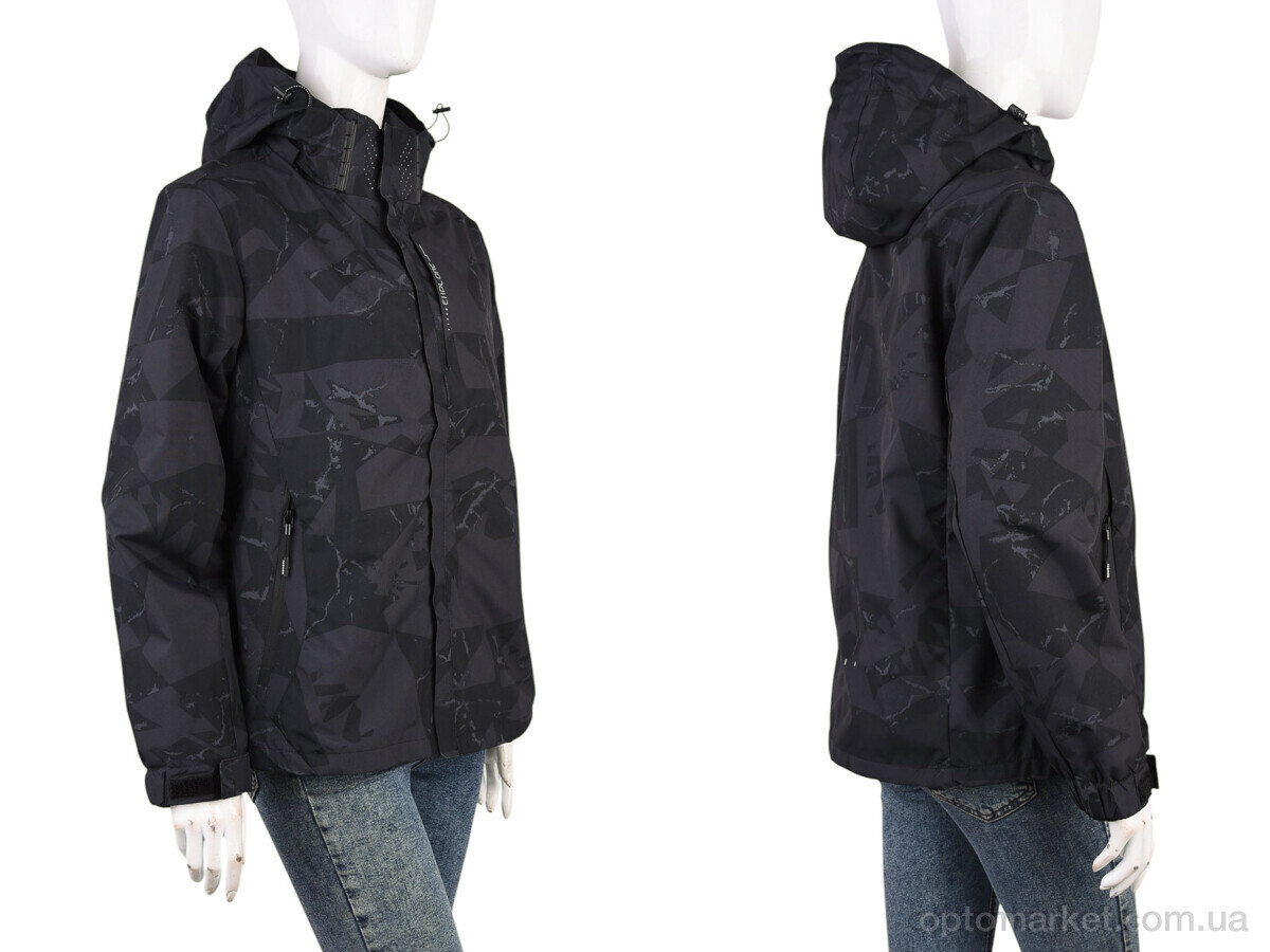 Купить Куртка жіночі 4195-W6200-1 black OUTDOOR чорний, фото 4