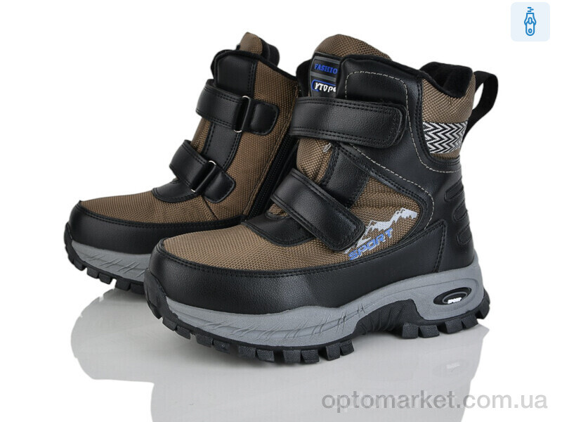 Купить Черевики дитячі 4196-HY9064-10 Y.Top хакі, фото 1