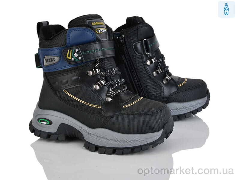 Купить Черевики дитячі 4197-HY20046-6-7 Y.Top чорний, фото 1