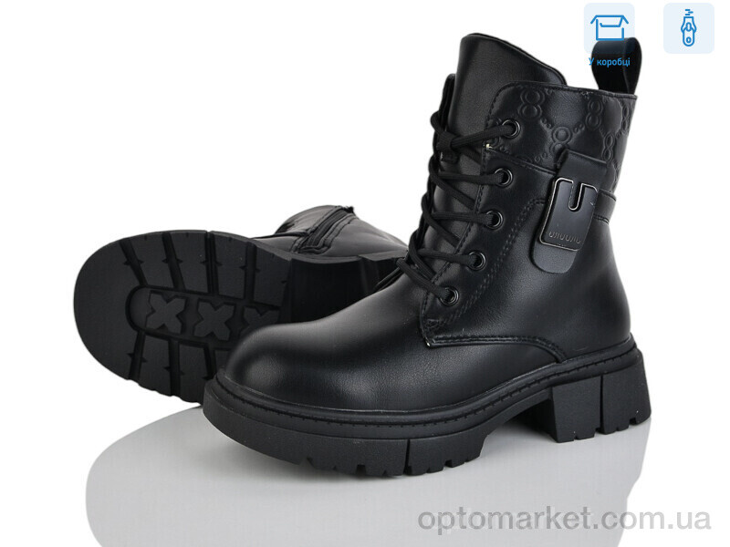 Купить Черевики дитячі 4197-YD20083-6 Y.Top чорний, фото 1