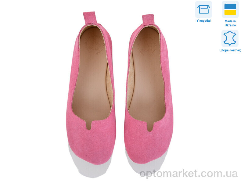 Купить Балетки жіночі 420-15 Ailinda рожевий, фото 2