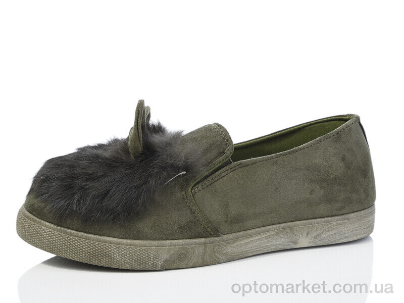 Купить Сліпони жіночі 4201-3 Jibukang зелений, фото 1