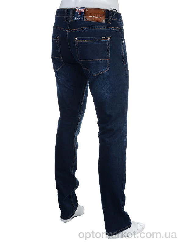 Купить Джинси чоловічі 420234X d.blue L.S.Livans синій, фото 2