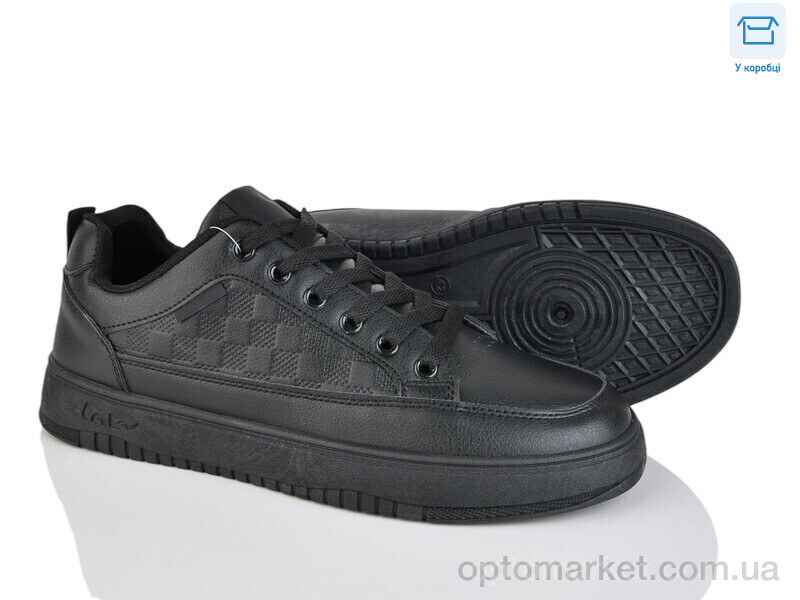 Купить Кросівки чоловічі 4207-F305-1 YZY чорний, фото 1