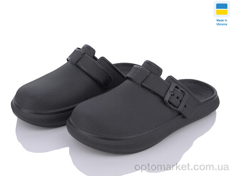 Купить Крокси жіночі 421 чорний Dago чорний, фото 1