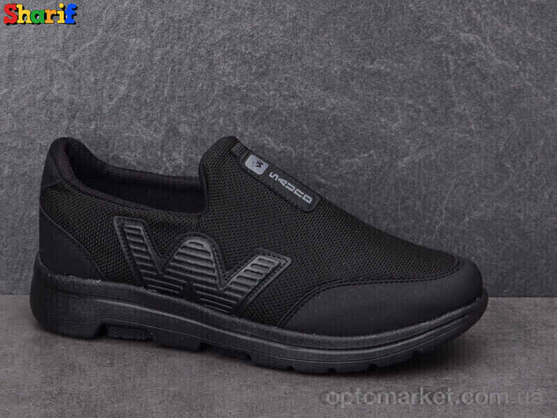 Купить Кросівки чоловічі 4211-1 Wanderfull чорний, фото 2