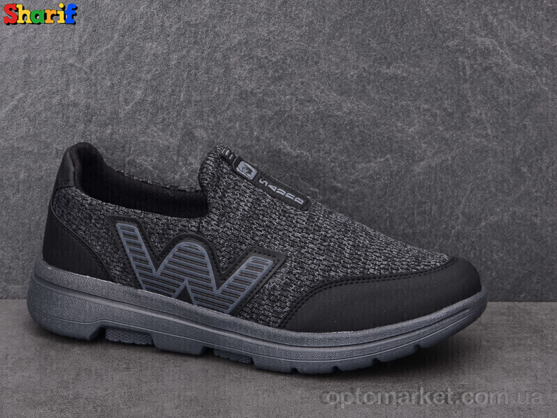 Купить Кросівки чоловічі 4211-2 Wanderfull чорний, фото 2