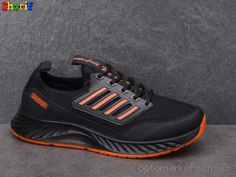 Купить Кросівки чоловічі 4213-2 Wanderfull чорний, фото 2