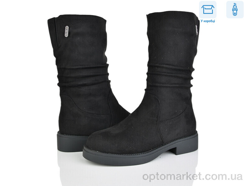 Купить Черевики жіночі 4213-H83A08-2 Башили чорний, фото 1