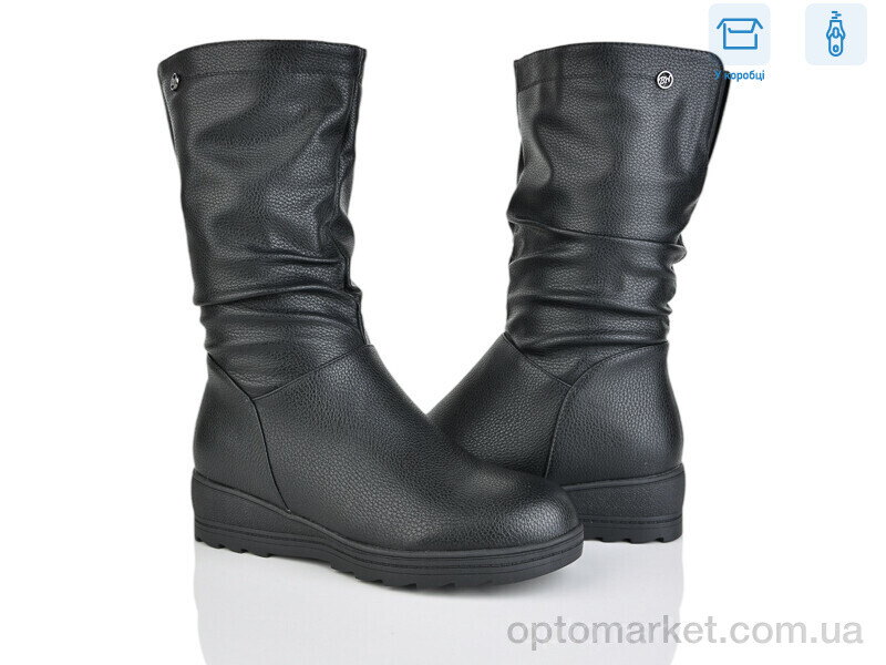 Купить Черевики жіночі 4213-H83A21-1 Башили чорний, фото 1