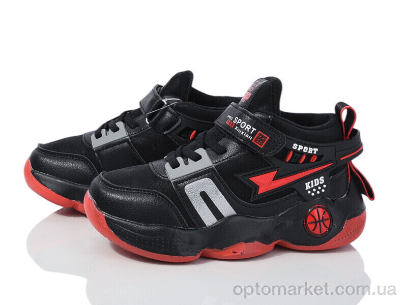 Купить Кросівки дитячі 4214-2A Kimbo-o чорний, фото 1