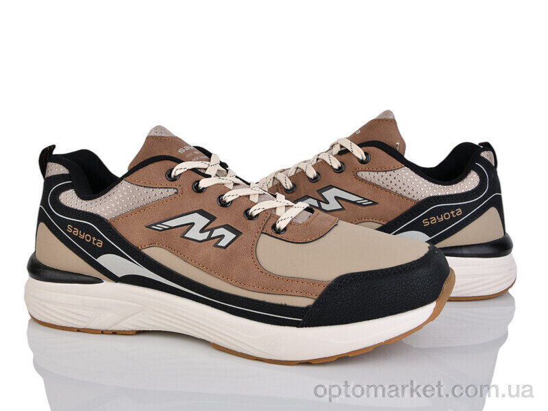 Купить Кросівки чоловічі 4214-A357-3 Sayota бежевий, фото 1