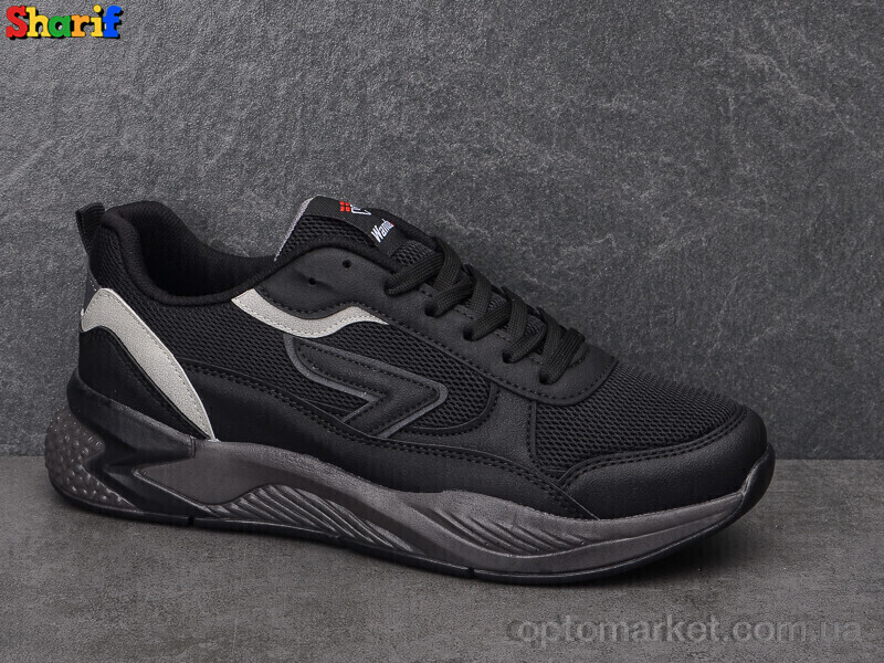 Купить Кросівки чоловічі 4217-2 Wanderfull чорний, фото 2