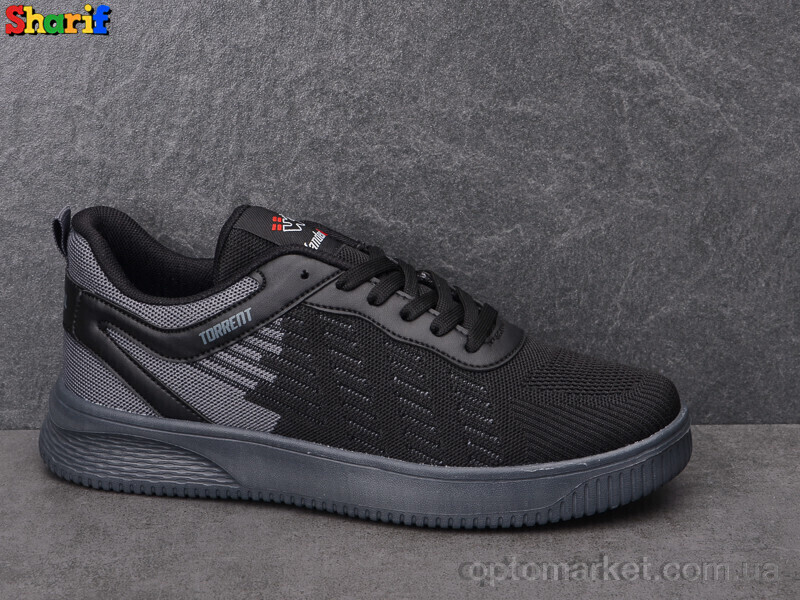 Купить Кросівки чоловічі 4221-5 Wanderfull чорний, фото 2