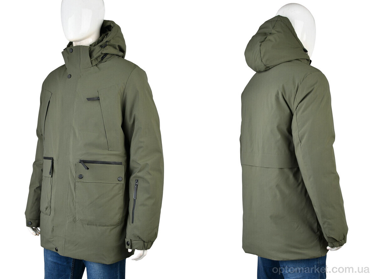 Купить Куртка чоловічі 4226-OK23115-10 green Okmel зелений, фото 3