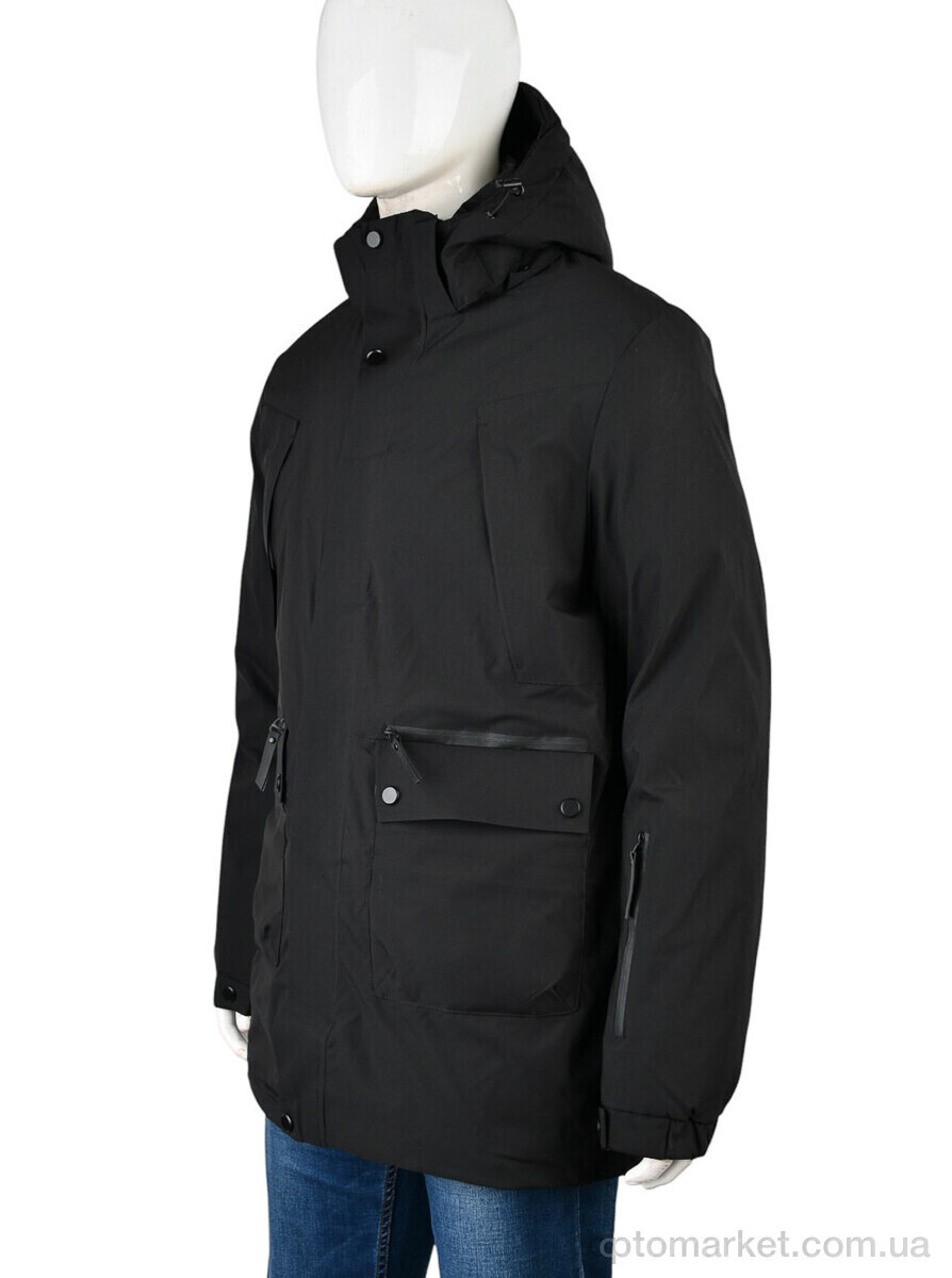 Купить Куртка чоловічі 4226-OK23115-6 black Okmel чорний, фото 1