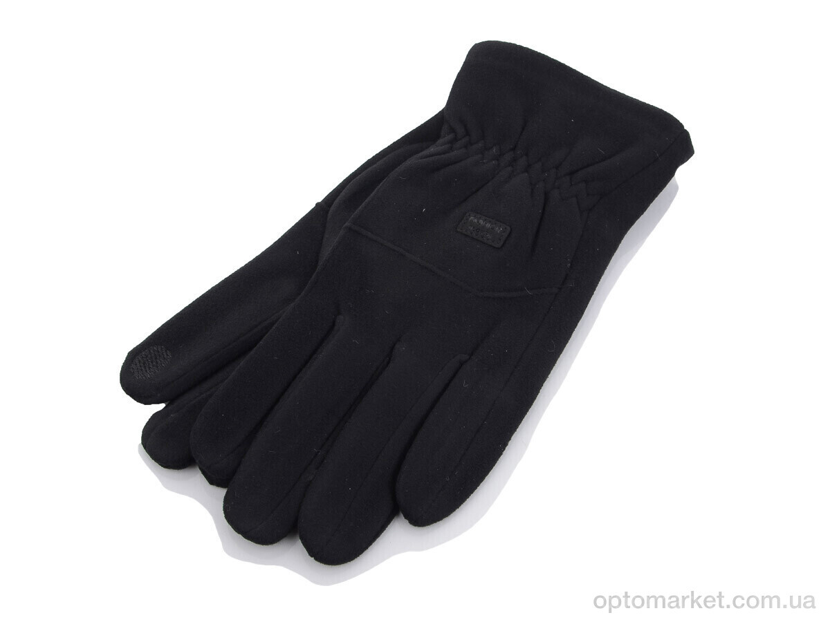 Купить Рукавички чоловічі 423 black Rubi чорний, фото 1