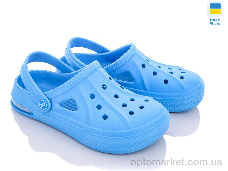 Купить Крокси жіночі 424 блакитний Dago блакитний, фото 1