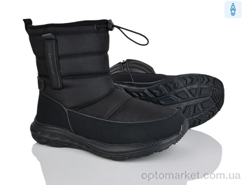 Купить Черевики унісекс 4241-B9086-1 Bonote чорний, фото 1