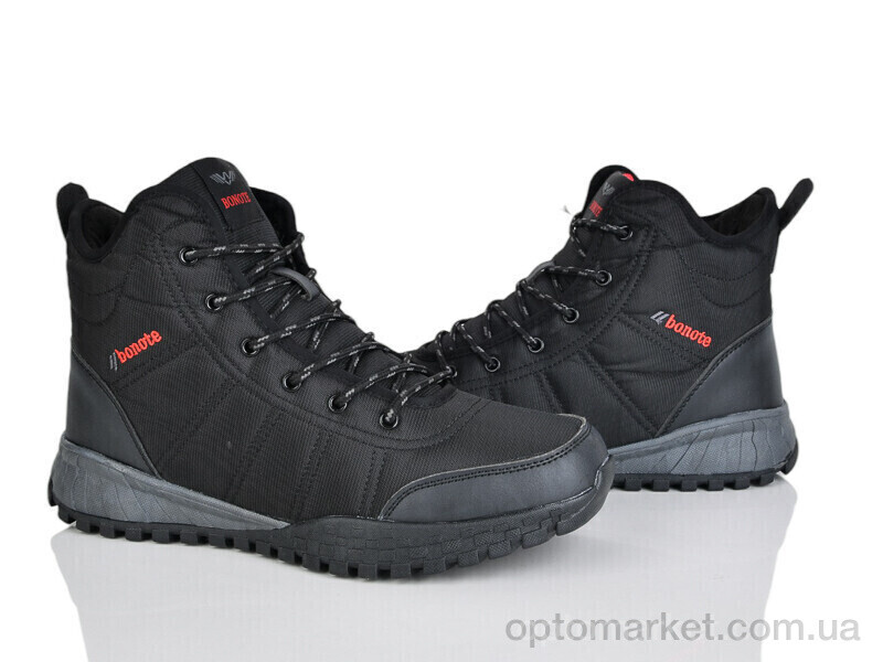 Купить Черевики чоловічі 4242-A9013-2 Bonote чорний, фото 1