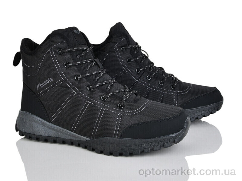 Купить Черевики чоловічі 4242-A9013-4 Bonote чорний, фото 1