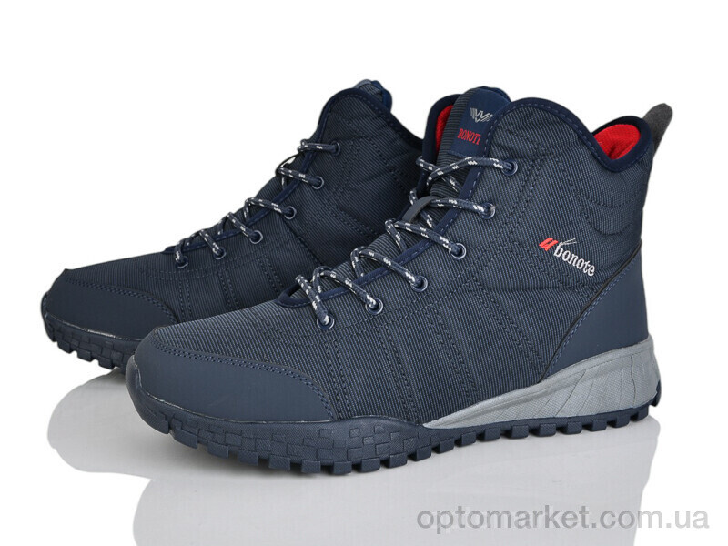 Купить Черевики чоловічі 4242-A9013-6 Bonote синій, фото 1