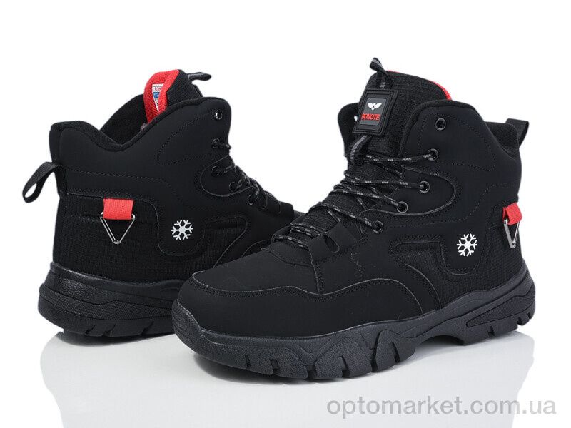 Купить Черевики чоловічі 4242-A9026-3 Bonote чорний, фото 1