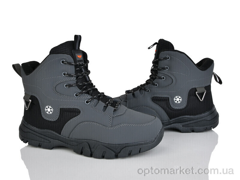 Купить Черевики чоловічі 4242-A9026-4 Bonote сірий, фото 1