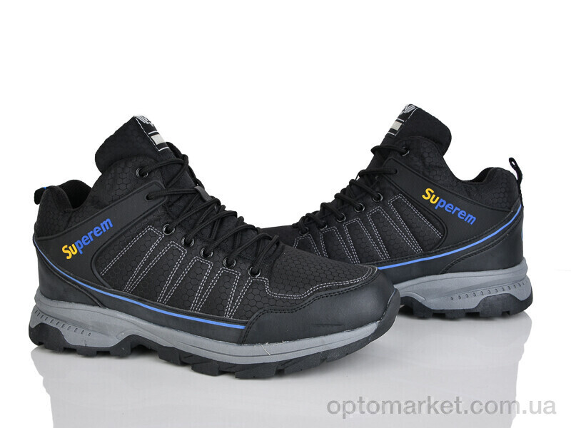 Купить Черевики чоловічі 4243-A8970-3 Bonote чорний, фото 1