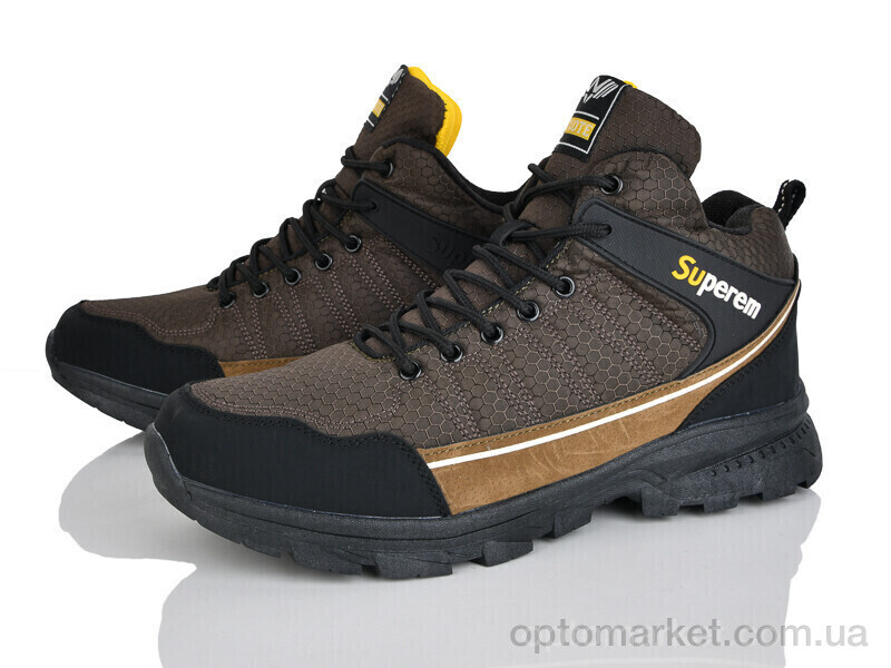 Купить Черевики чоловічі 4243-A8970-5 Bonote хакі, фото 1