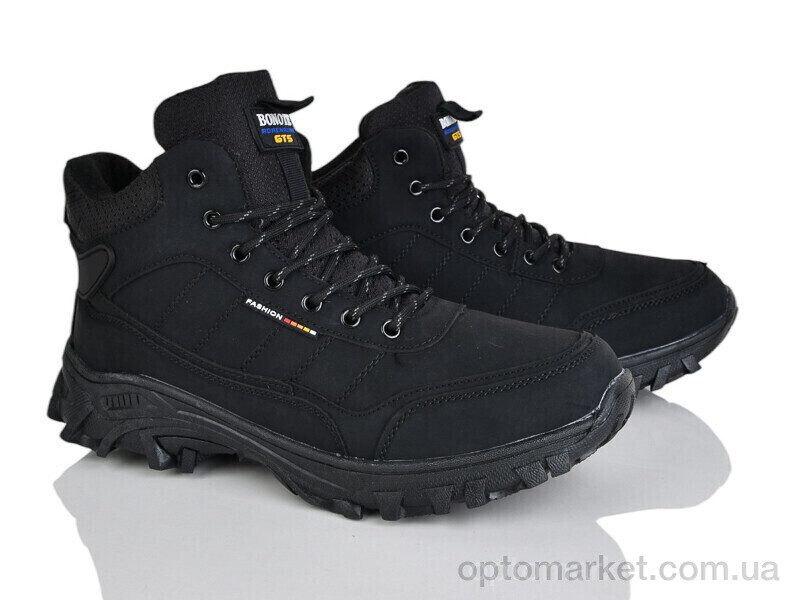 Купить Черевики чоловічі 4243-A8996-4 Bonote чорний, фото 1