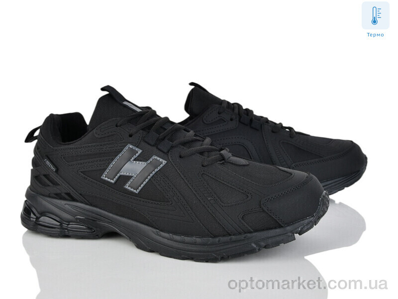 Купить Кросівки чоловічі 4246-AD001-1 термо Situo чорний, фото 1