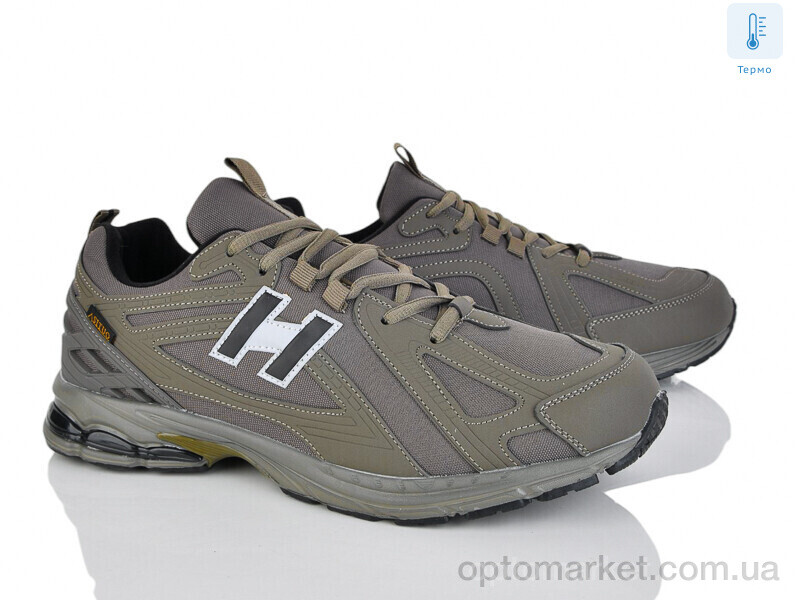 Купить Кросівки чоловічі 4246-AD001-5 термо Situo хакі, фото 1