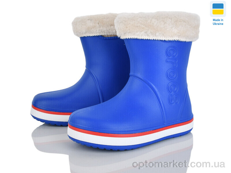 Купить Чоботи з піни дитячі 4258-5021-16A Cross синій, фото 1