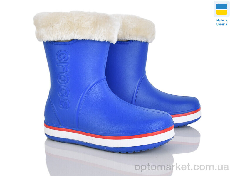 Купить Чоботи з піни жіночі 4259-5022-16A Cross синій, фото 1
