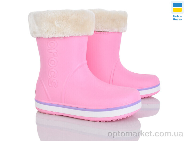 Купить Чоботи з піни жіночі 4259-5022-23A Cross рожевий, фото 1