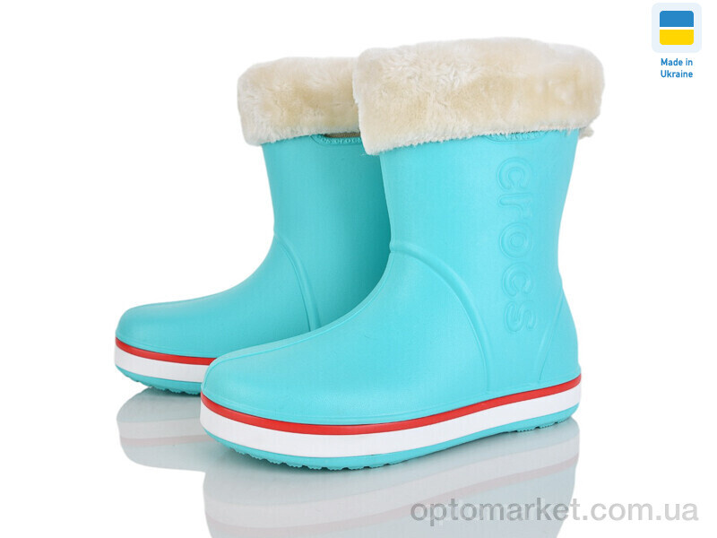Купить Чоботи з піни жіночі 4259-5022-25A Cross зелений, фото 1