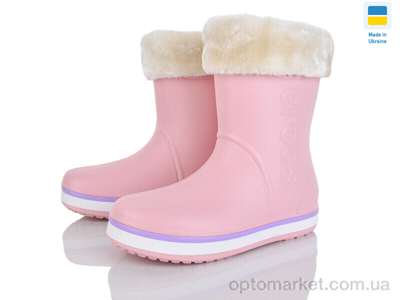 Купить Чоботи з піни жіночі 4259-5022-6A Cross рожевий, фото 1