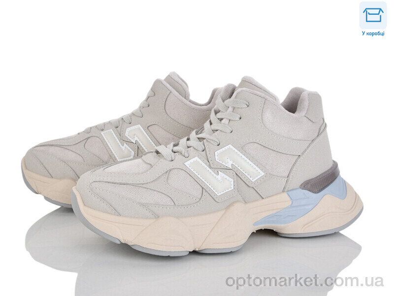 Купить Кросівки жіночі 4262-2027-12-6 Gollmony сірий, фото 1