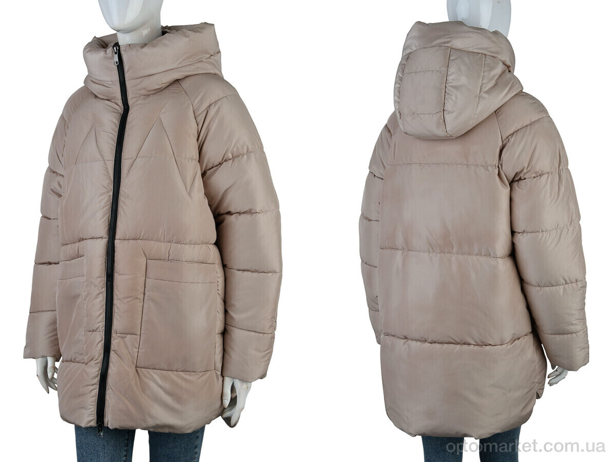 Купить Куртка жіночі 4268-7083 apricot Saint Wish бежевий, фото 3