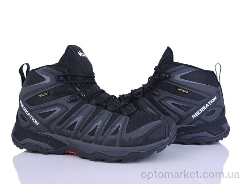 Купить Кросівки чоловічі 4272-A2932-8 Vegas чорний, фото 1