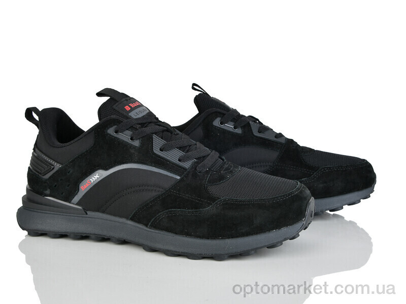 Купить Кросівки чоловічі 4294-A7573-1 Baas чорний, фото 1