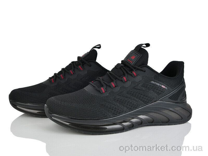 Купить Кросівки чоловічі 4294-A7632-11 Baas чорний, фото 1