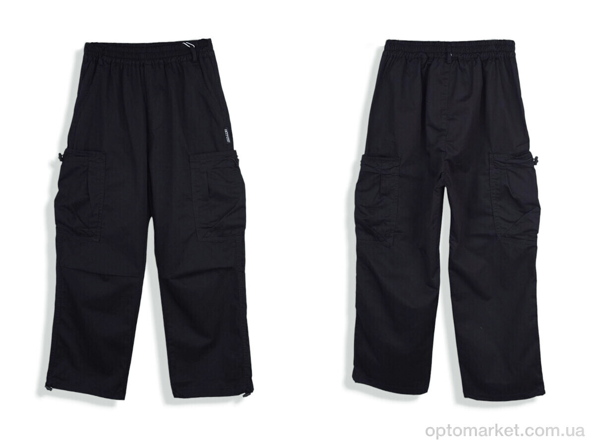 Купить Брюки дитячі 4296-7702-1 black Baronjns чорний, фото 3