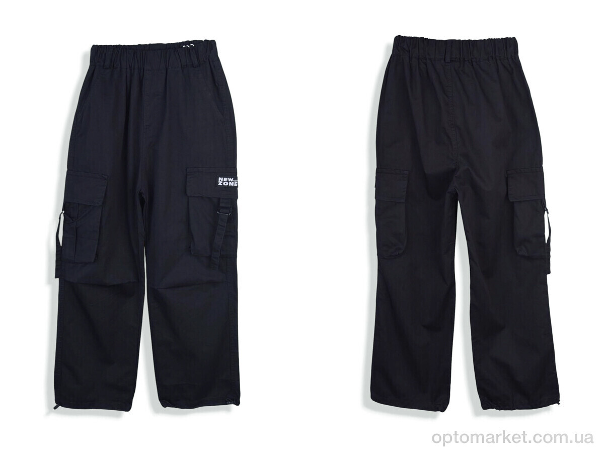 Купить Брюки дитячі 4296-7717-1 black Baronjns чорний, фото 3